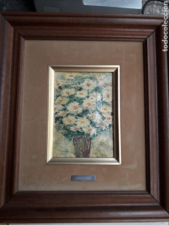 Otros objetos de arte: CUADRO. TROCHOUT. MUY BUEN ESTADO - Foto 1