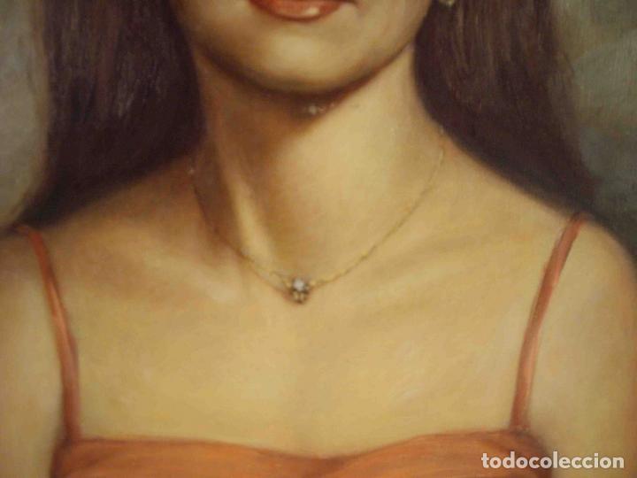 Otros objetos de arte: RETRATO SE&Ntilde;ORA SIGLO XX - Foto 4