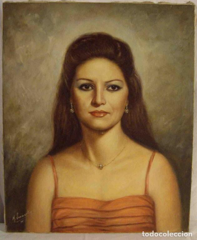 Otros objetos de arte: RETRATO SE&Ntilde;ORA SIGLO XX - Foto 1