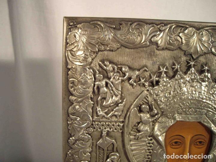 Otros objetos de arte: ICONO VIRGEN CON NI&Ntilde;O - Foto 2