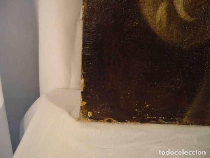 Otros objetos de arte: OLEO SANTO CORAZON DE JESUS - Foto 5