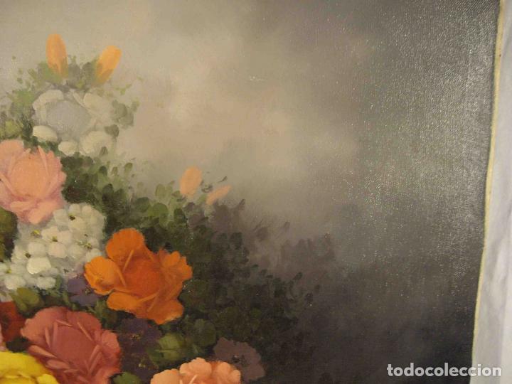 Otros objetos de arte: OLEO BODEGON PETALOS CAIDOS - Foto 5