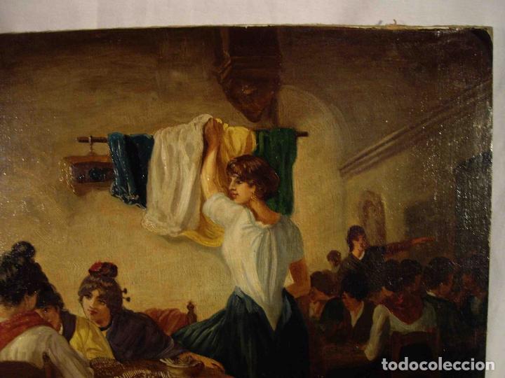 Otros objetos de arte: OLEO BORDADORAS - Foto 2