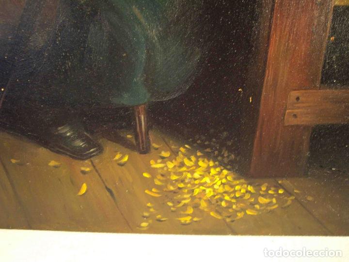 Otros objetos de arte: OLEO SOBRE TABLA TALLISTA - Foto 5