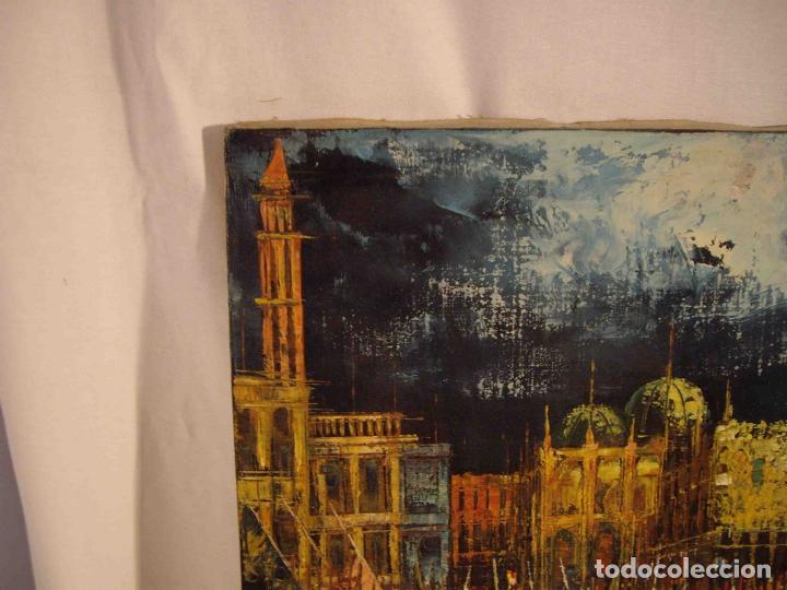Otros objetos de arte: OLEO VENECIA 2 - Foto 3