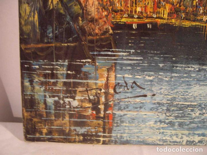 Otros objetos de arte: OLEO VENECIA 2 - Foto 6