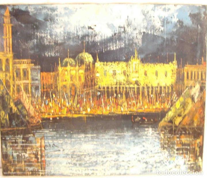 Otros objetos de arte: OLEO VENECIA 2 - Foto 1