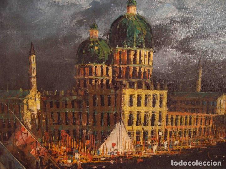 Otros objetos de arte: OLEO VENECIA 1 - Foto 2