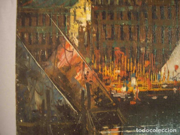 Otros objetos de arte: OLEO VENECIA 1 - Foto 5