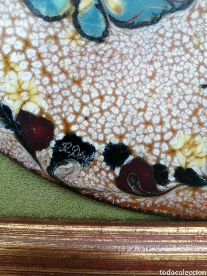 Otros objetos de arte: Esmalte sobre cobre. Richard Dent - Foto 3
