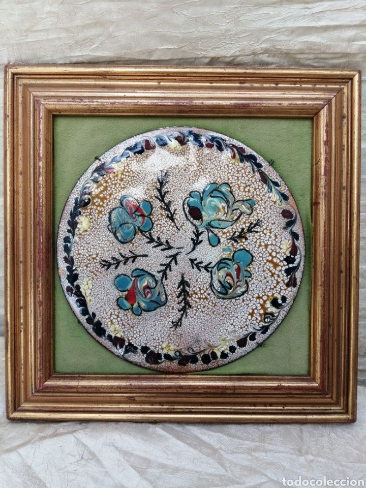 Otros objetos de arte: Esmalte sobre cobre. Richard Dent - Foto 1