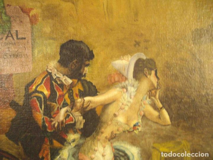 Otros objetos de arte: OLEO CARNAVAL - Foto 3