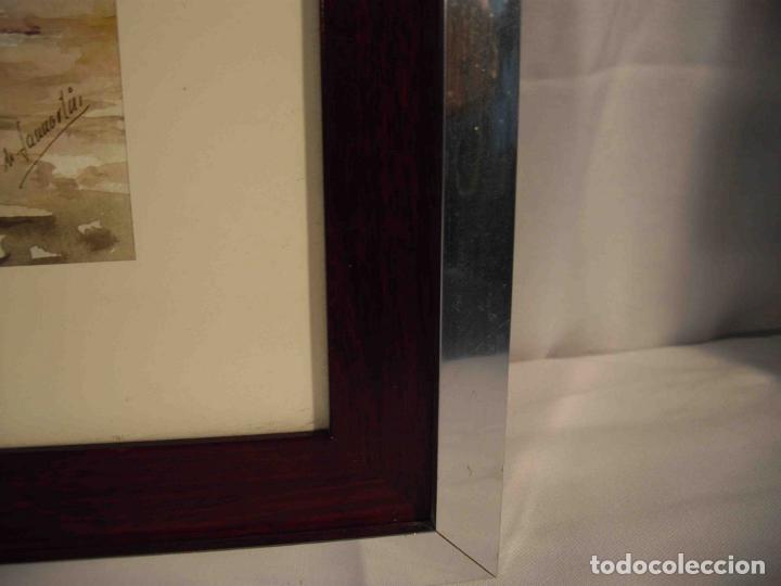 Otros objetos de arte: ACUALERA NI&Ntilde;A CON BORRICO - Foto 5