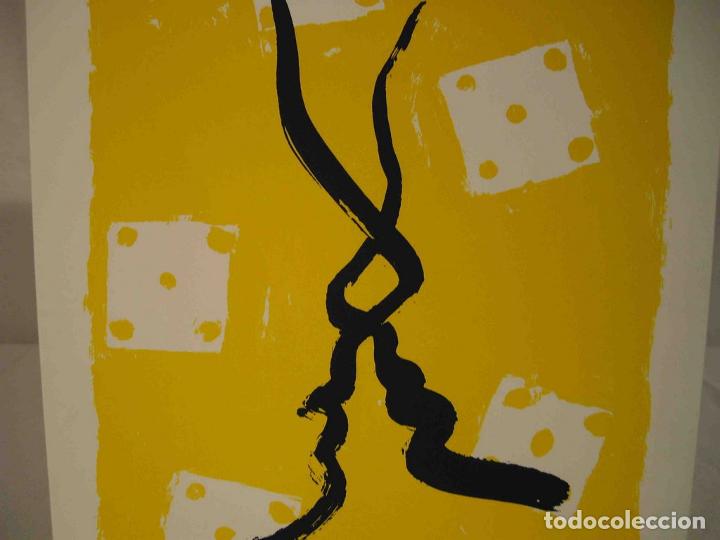 Otros objetos de arte: OLEO SOBRE LAMINA CINCO DADOS - Foto 2
