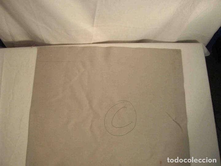 Otros objetos de arte: OLEO TELA DIA EN LA PLAYA - Foto 6