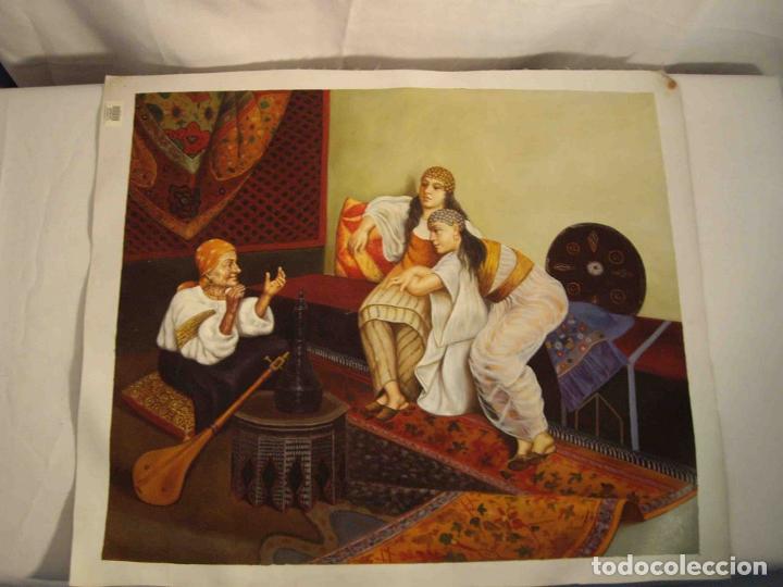 Otros objetos de arte: OLEO TELA AREN - Foto 1