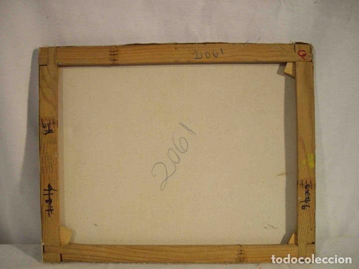 Otros objetos de arte: OLEO LLEGANDO AL RIO - Foto 6