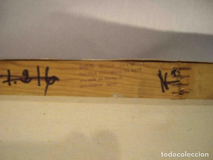 Otros objetos de arte: OLEO LLEGANDO AL RIO - Foto 7
