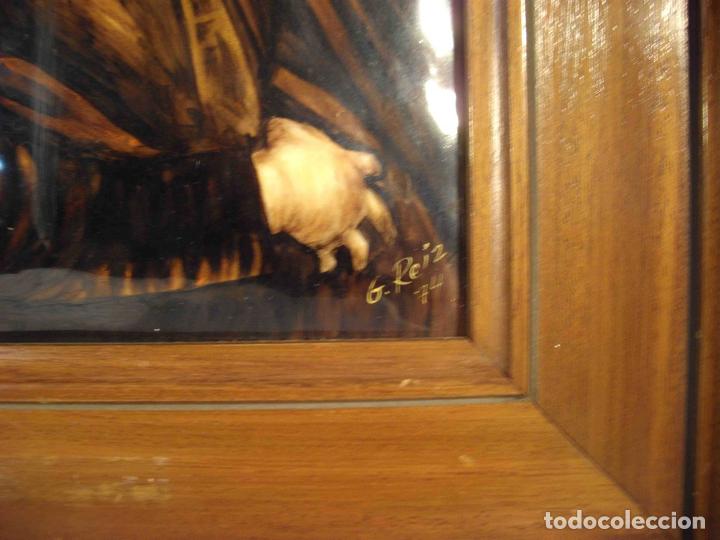 Otros objetos de arte: CUADRO ESMALTE DE CABALLERO - Foto 4