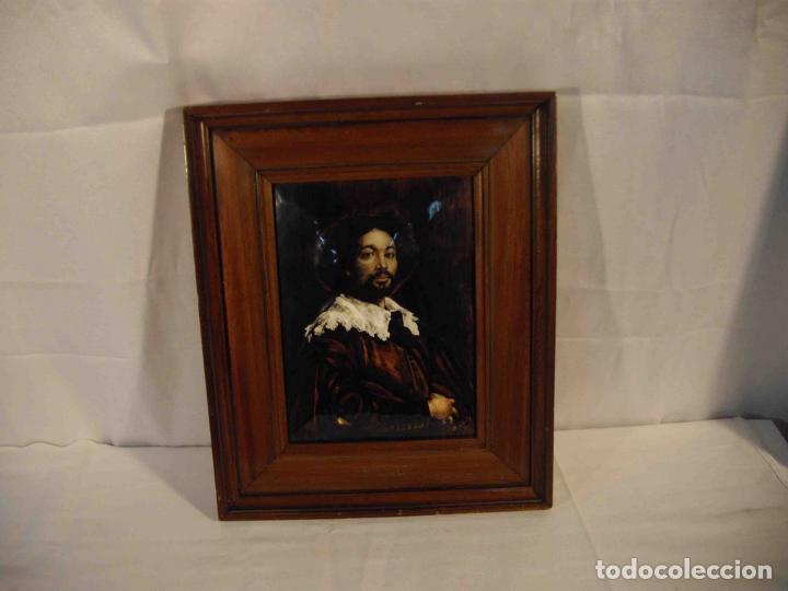Otros objetos de arte: CUADRO ESMALTE DE CABALLERO - Foto 1
