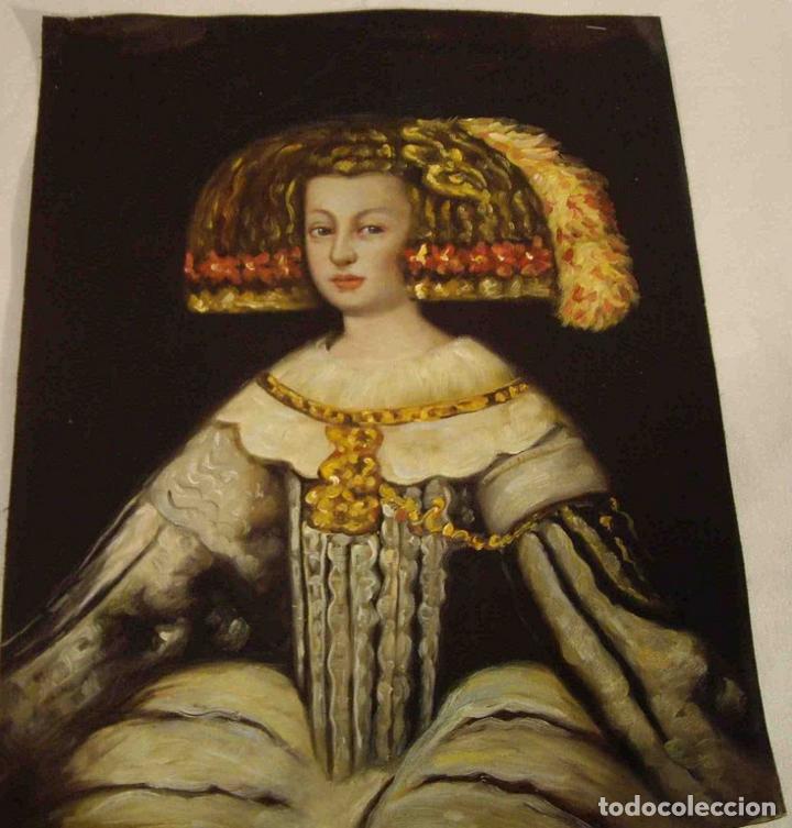 Otros objetos de arte: OLEO TELA MENINA - Foto 2