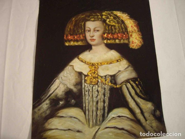 Otros objetos de arte: OLEO TELA MENINA - Foto 4