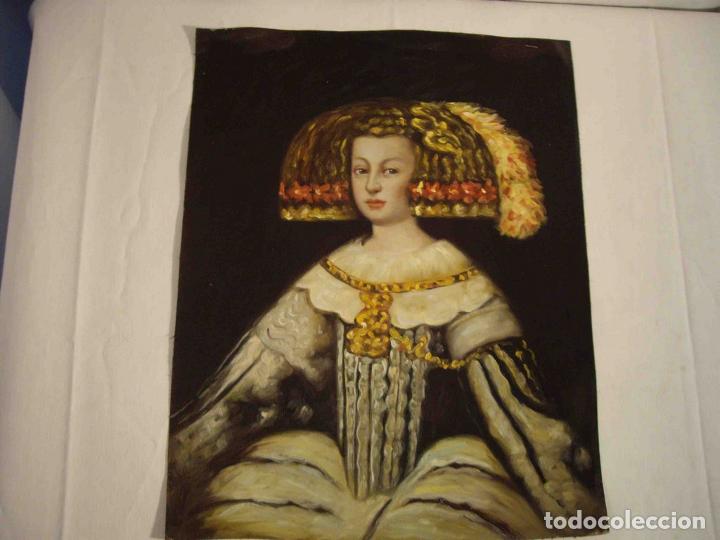 Otros objetos de arte: OLEO TELA MENINA - Foto 5