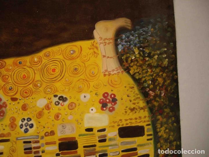 Otros objetos de arte: OLEO TELA AMANTES - Foto 4