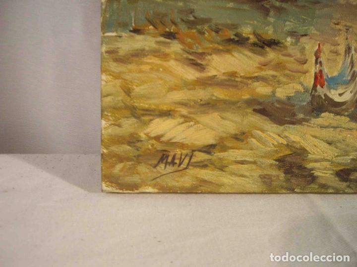 Otros objetos de arte: OLEO MOTIVO ANDALUZ 2 - Foto 5