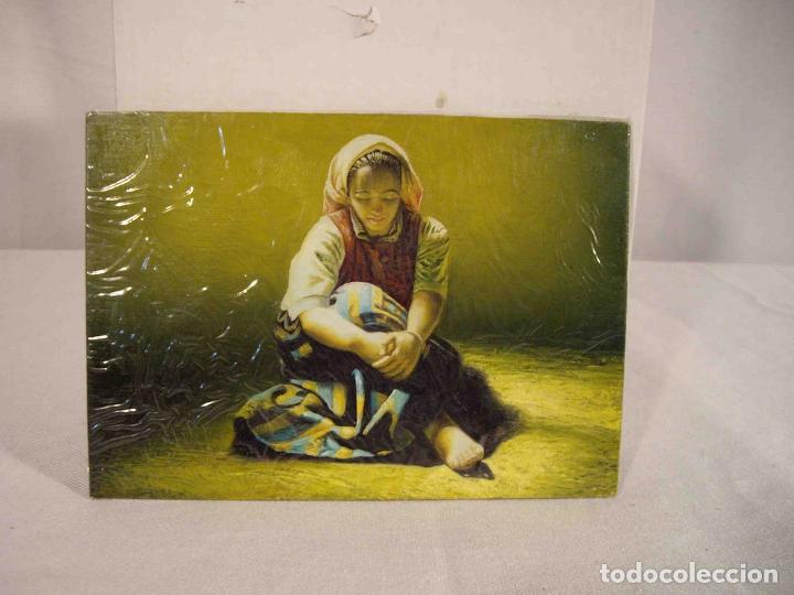 Otros objetos de arte: OLEO SOBRE TABLA CHICA EN LA HIERBA - Foto 1