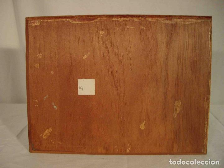 Otros objetos de arte: OLEO SOBRE TABLA CAMARERA - Foto 7