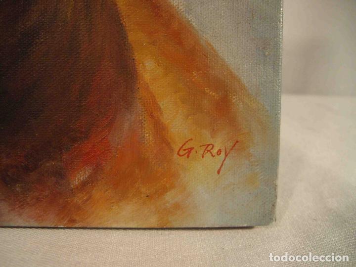 Otros objetos de arte: OLEO SOBRE LIENZO CABEZA CABALLO MARRO - Foto 5