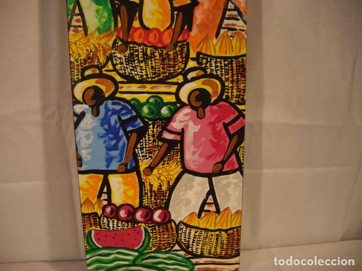 Otros objetos de arte: OLEO SOBRE TELA LABRADORES - Foto 2