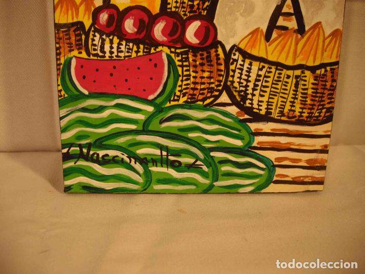 Otros objetos de arte: OLEO SOBRE TELA LABRADORES - Foto 5