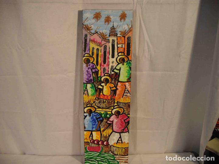 Otros objetos de arte: OLEO SOBRE TELA LABRADORES - Foto 1