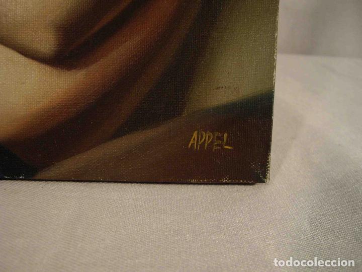 Otros objetos de arte: OLEO SOBRE LIENZO MUJER PECHO DESNUDO - Foto 4