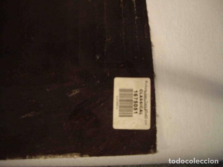 Otros objetos de arte: OLEO TELA JOVENES EN HAMACA - Foto 5