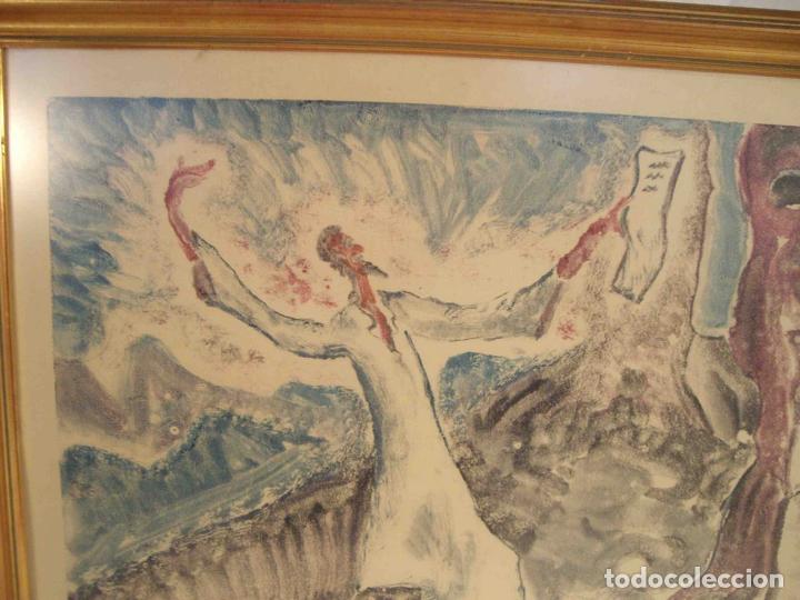 Otros objetos de arte: CUADRO GRABADO D. QUIJOTE - Foto 2