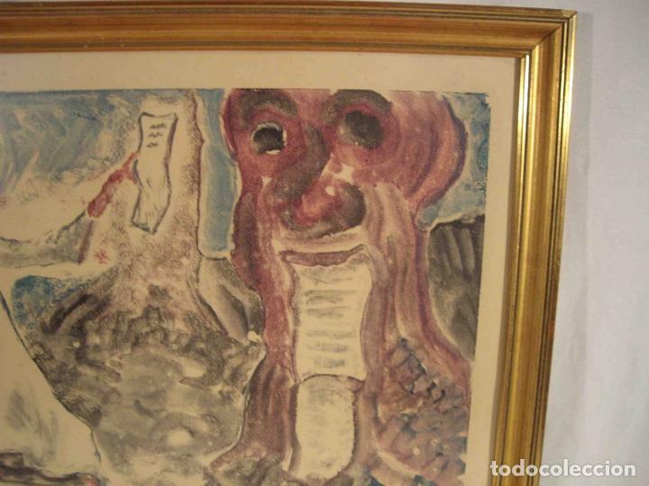 Otros objetos de arte: CUADRO GRABADO D. QUIJOTE - Foto 3