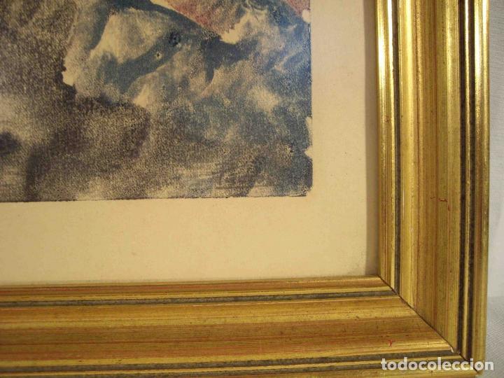 Otros objetos de arte: CUADRO GRABADO D. QUIJOTE - Foto 4