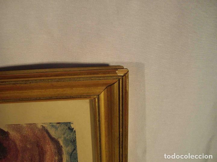 Otros objetos de arte: CUADRO GRABADO D. QUIJOTE - Foto 6