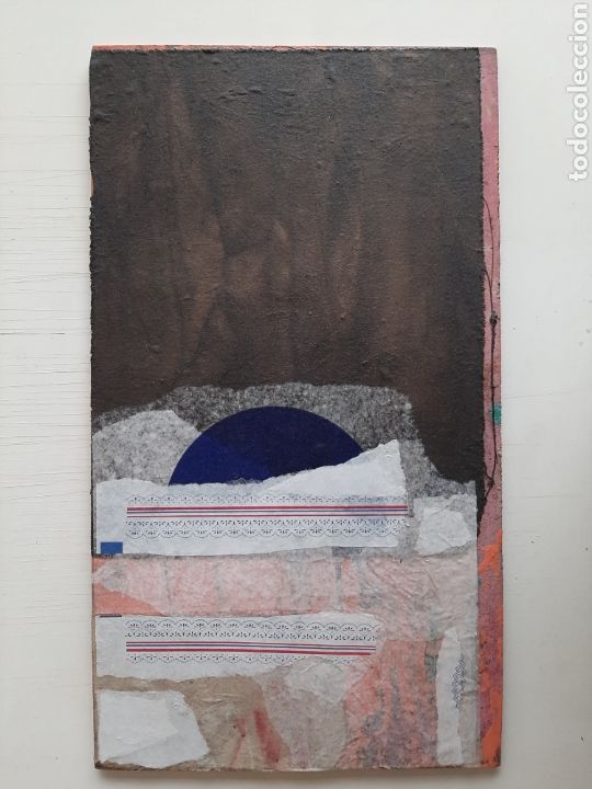 Otros objetos de arte: Collage sobre madera - Foto 1