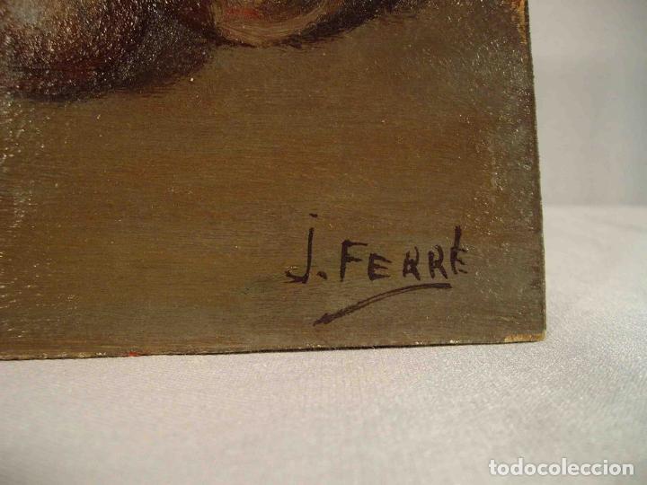 Otros objetos de arte: OLEO SOBRE TABLA BODEGON FRUTAS - Foto 5