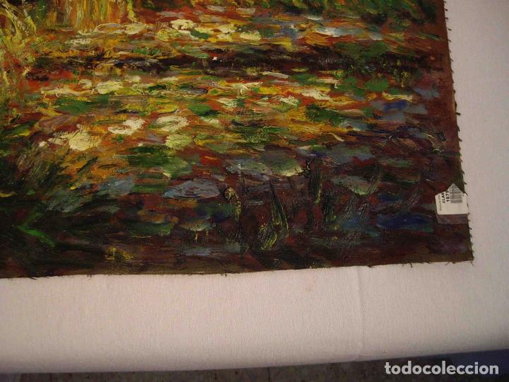 Otros objetos de arte: OLEO SOBRE TELA EL PUENTE - Foto 4