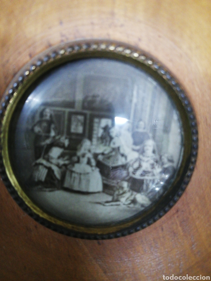 Otros objetos de arte: Antiguo Cuadro mini las meninas - Foto 2