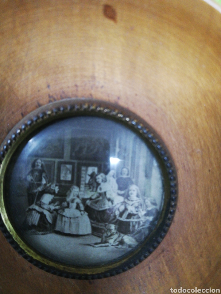 Otros objetos de arte: Antiguo Cuadro mini las meninas - Foto 3