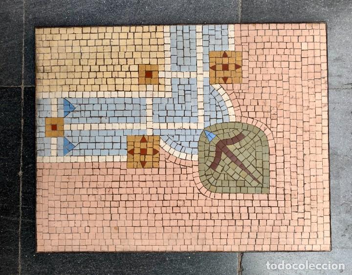 Otros objetos de arte: MOSAICO TESELAS BAUHAUS 1930 - Foto 1