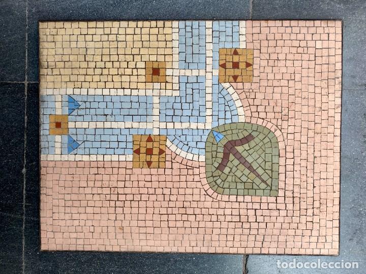 Otros objetos de arte: MOSAICO TESELAS BAUHAUS 1930 - Foto 2