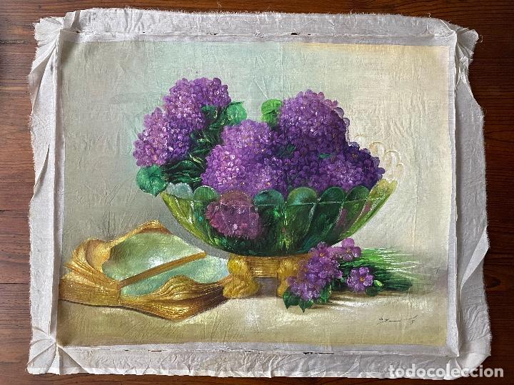Otros objetos de arte: Seda pintada. Bodeg&oacute;n - Foto 2