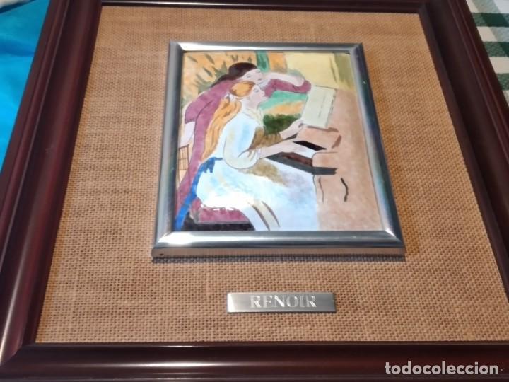 Otros objetos de arte: Cuadro esmaltdo pintor Renoir - Foto 1